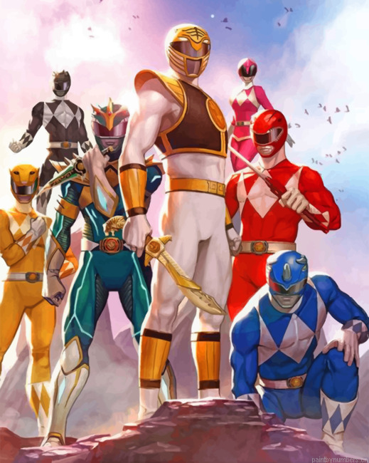Power Rangers Painting By Numberss.png