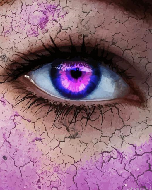Powerful Purple Eye Painting By Numberss.png
