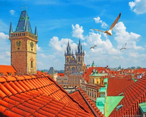 Prague Czech Republic Painting By Numbers.png