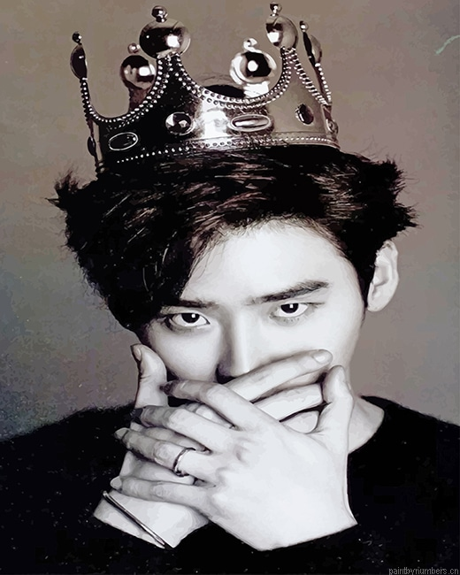Prince Lee Jong Suk Actors Painting By Numberss.png
