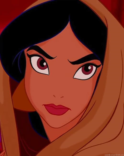Princess Jasmine Animations Painting By Numberss.png