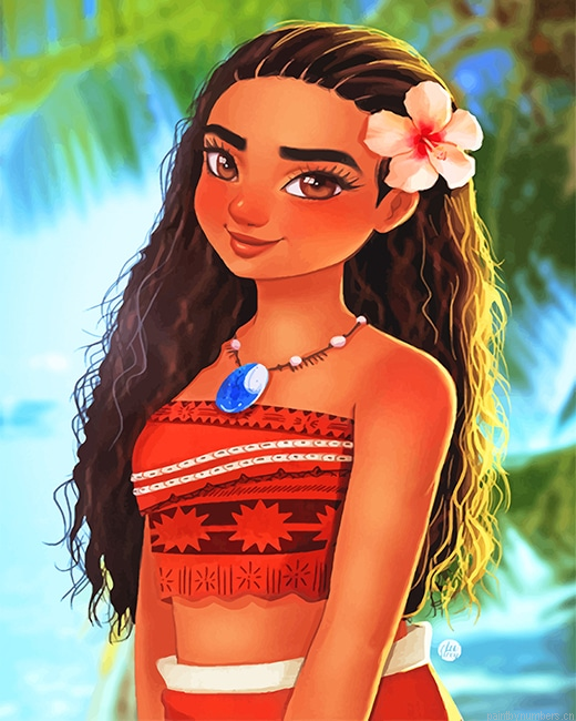 Princess Moana Animations Painting By Numberss.png