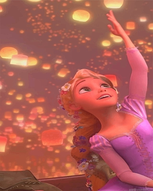 Princess Rapunzel Tangled Painting By Numberss.png