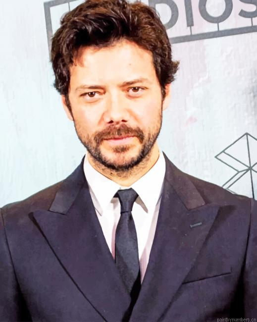 Profesor Casa De Papel Actors Painting By Numbers.png