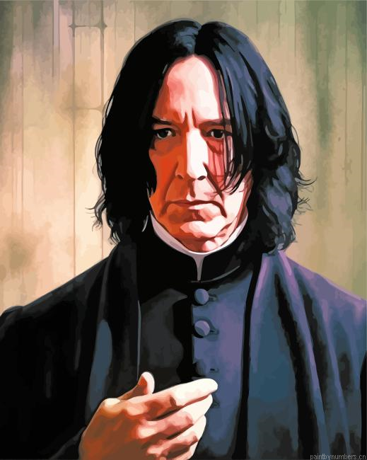 Professor Severus Snape Painting By Numberss.png