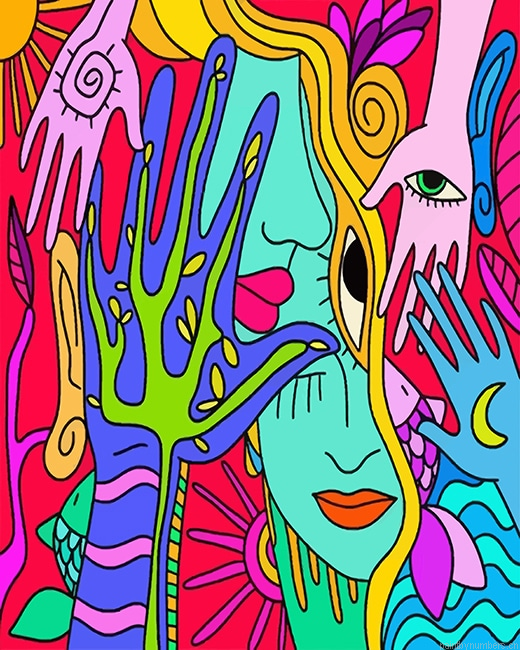 Psychedelic Art Abstracts Painting By Numberss.png