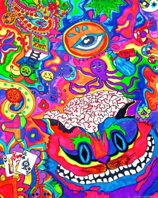 Psychedelic Art Painting By Numberss.png