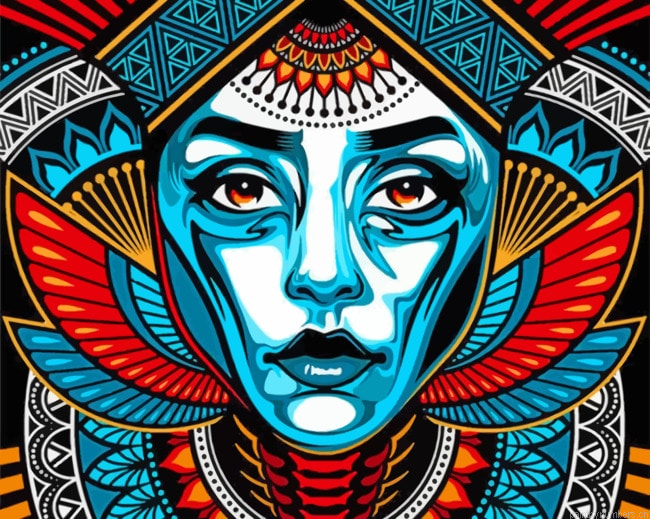Psychedelic Queen Painting By Numbers.png