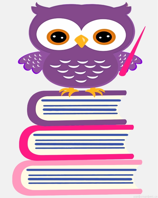 Purple Owl Painting By Numbers.png