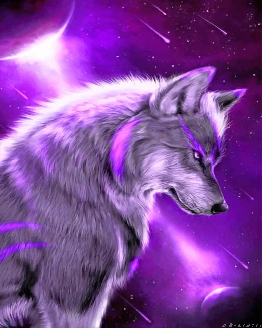Purple Wolf Painting By Numberss.png