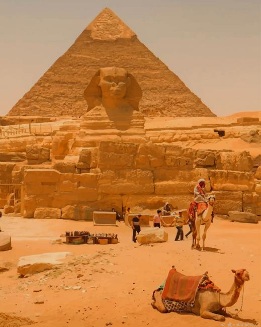 Pyramid Of Khafre Painting By Numberss.png
