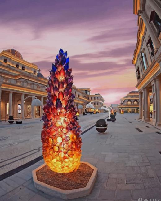 Qatar Street Cities Painting By Numberss.png
