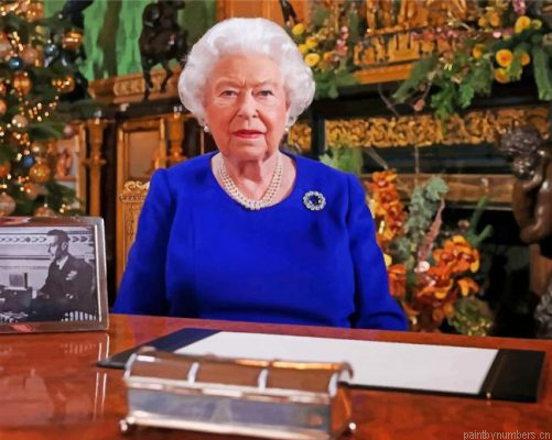 Queen Elizabeth Ii Painting By Numbers.png