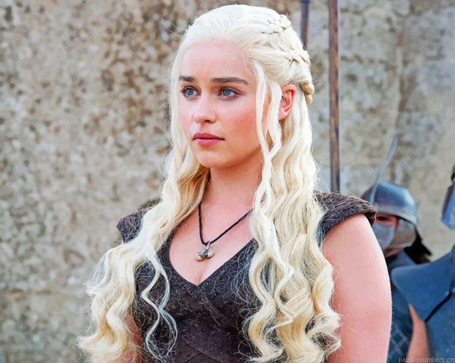 Queen Of Game Of Thrones Movies Painting By Numberss.png