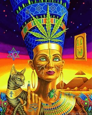 Queen Of Weed Painting By Numberss.png