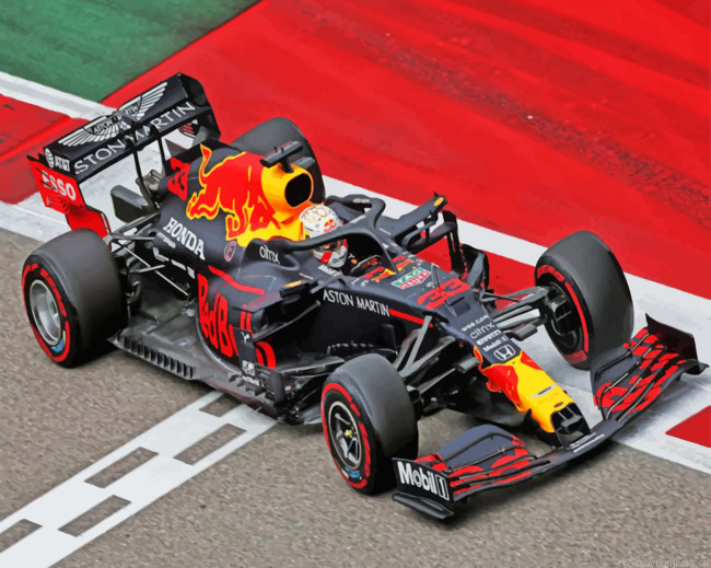 Racing Car F1 Painting By Numbers.png