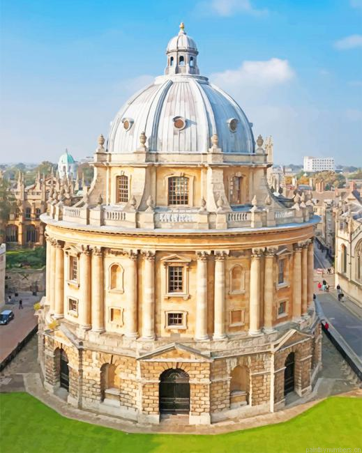 Radcliffe Camera Oxford Painting By Numberss.png