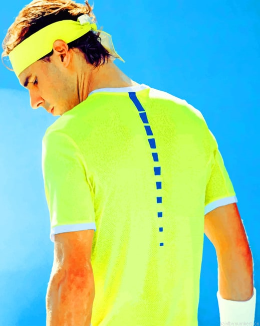 Rafael Nadal Parera Tennis Player Painting By Numberss.png