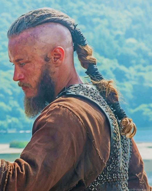 Ragnar Vikings Movies Painting By Numberss.png
