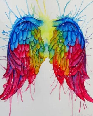 Rainbow Angel Wings Painting By Numbers.png