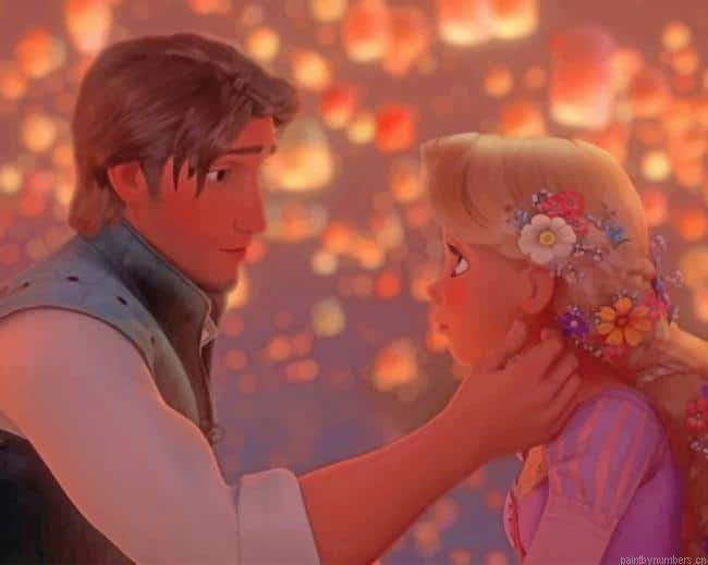 Rapunzel And Flynn Animations Painting By Numbers.png