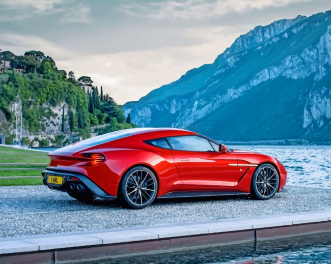 Red Aston Martin Sport Car Painting By Numberss.png