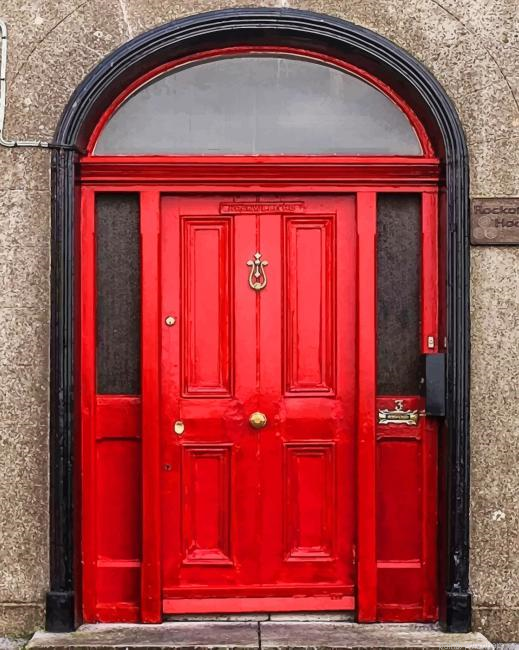 Red Door Painting By Numberss.png