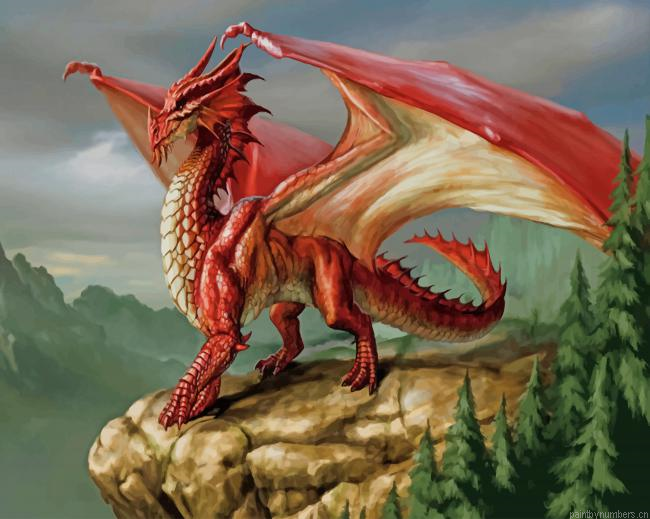 Red Dragon Painting By Numbers.png