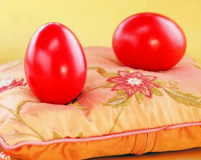Red Easter Eggs Painting By Numberss.png