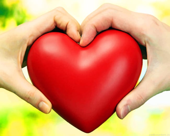 Red Heart Love Painting By Numbers.png
