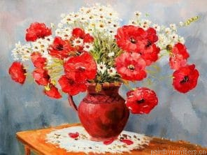 Red Poppies Painting By Numberss.png