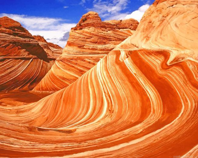 Red Rock Mountains Utah Painting By Numberss.png