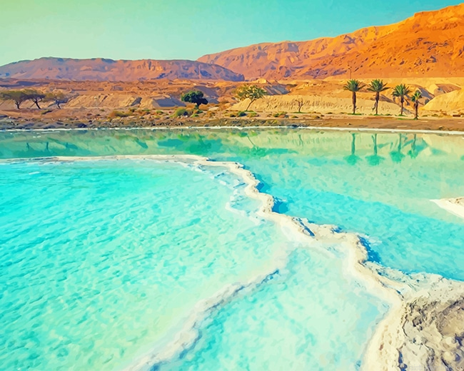 Red Sea In Israel Seascapes Painting By Numberss.png