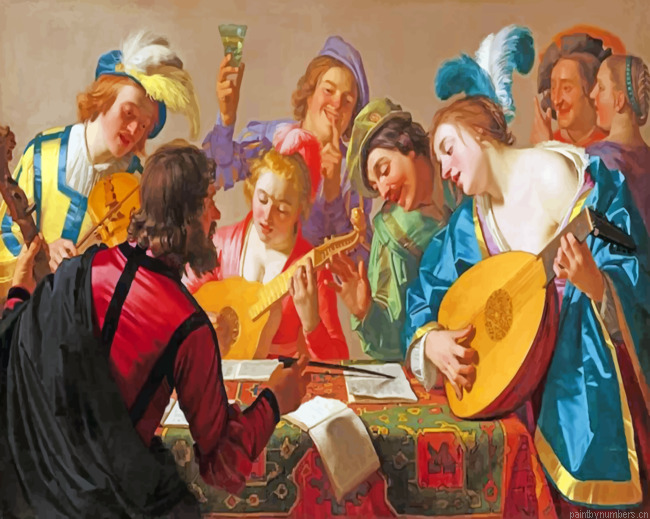 Renaissance Music Period Painting By Numbers.png