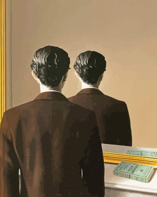 Rene Magritte Not To Be Reproduced Painting By Numberss.png