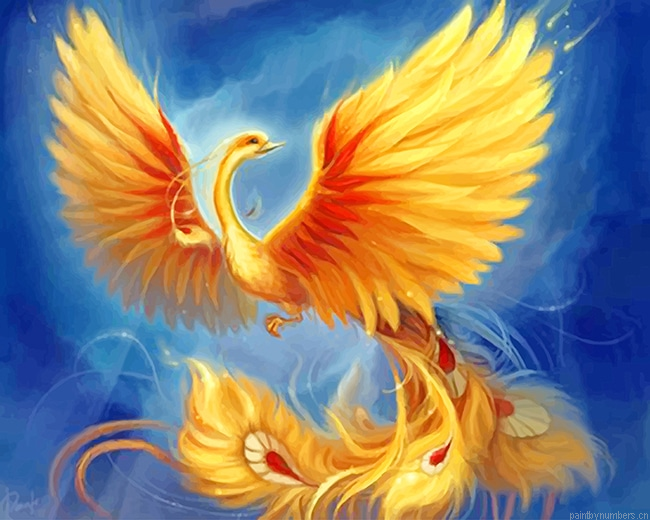 Rising Phoenix Birds Painting By Numberss.png