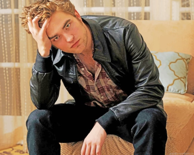 Robert Pattinson At Home Actors Painting By Numbers.png