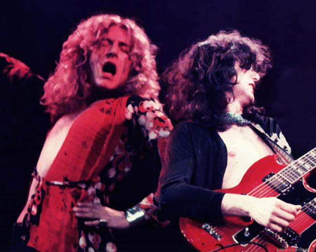 Robert Plant And Jimmy Page Painting By Numberss.png