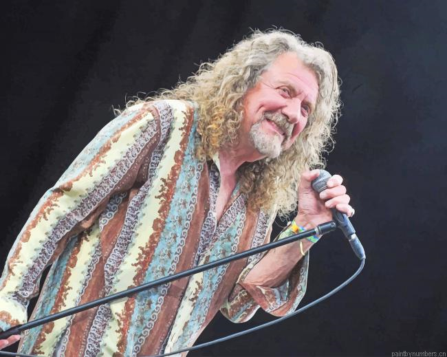 Robert Plant Performing Singers Painting By Numberss.png