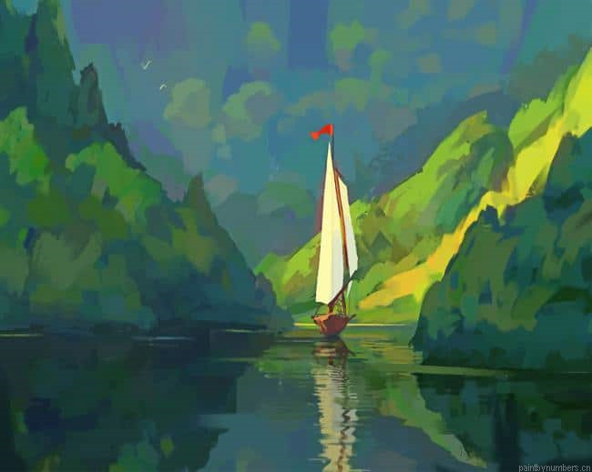 Roberto Gatto Peaceful Cruise Painting By Numberss.png