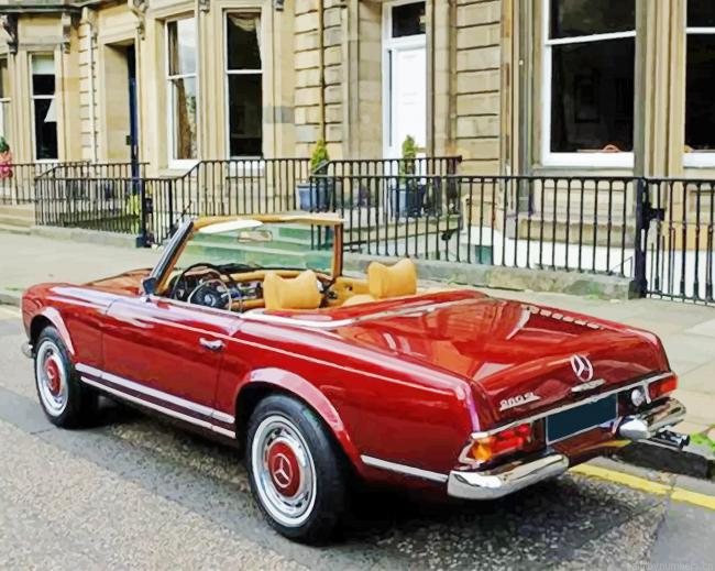 Rolls Royce Corniche Vintage Car Painting By Numberss.png