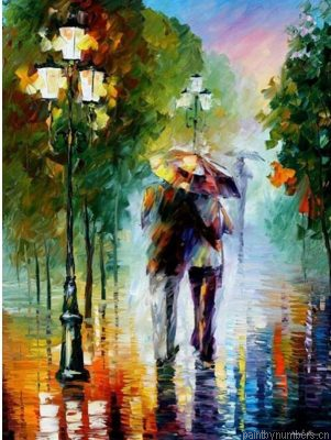 Romance In The Rain Painting By Numberss.png