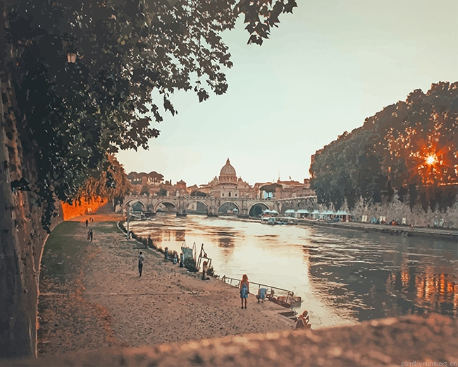 Rome Italy Cities Painting By Numberss.png