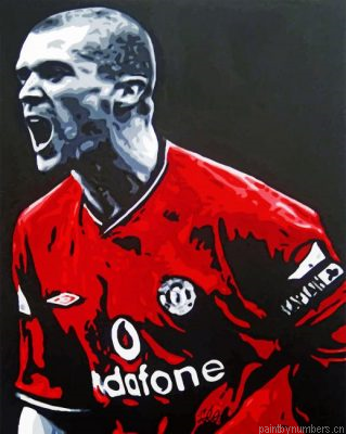 Roy Keane Manchester United Painting By Numbers.png