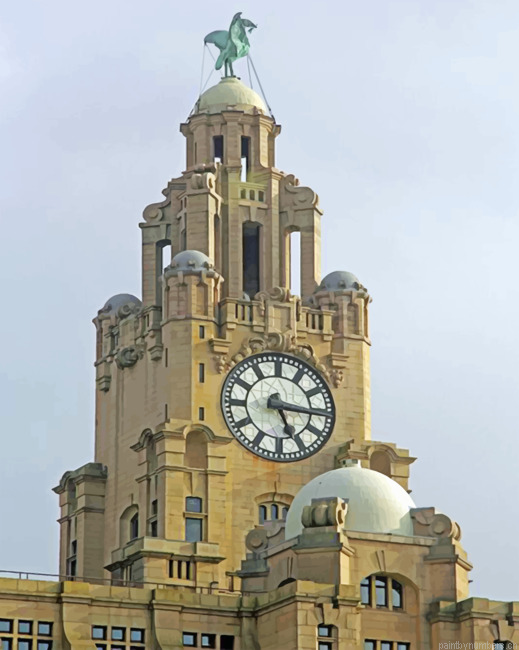 Royal Liver Building Painting By Numberss.png