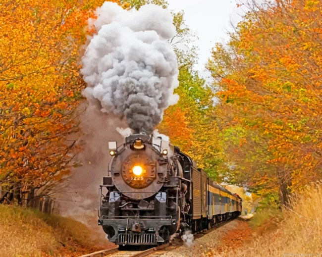 Russia Train Railways Painting By Numberss.png