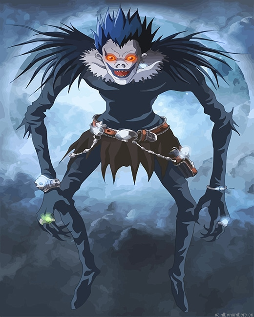 Ryuk Death Note Painting By Numberss.png