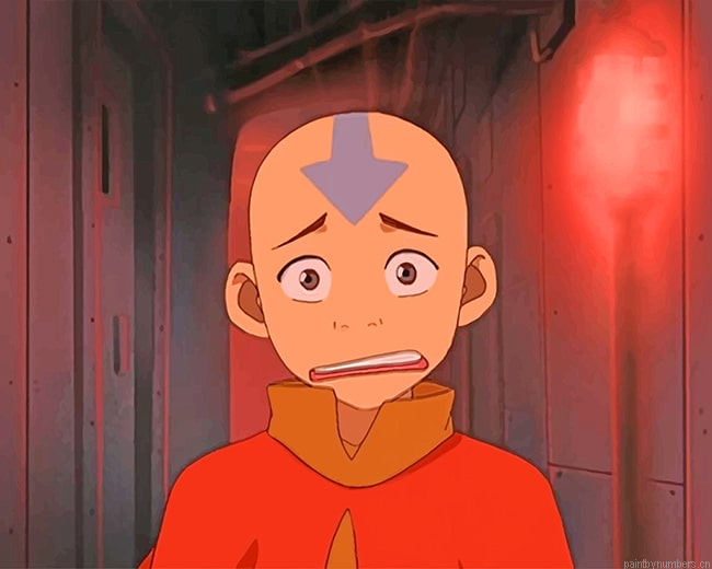 Sad Aang Avatar The Last Airbender Animations Painting By Numberss.png