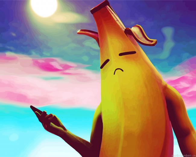 Sad Fortnite Banana Painting By Numberss.png