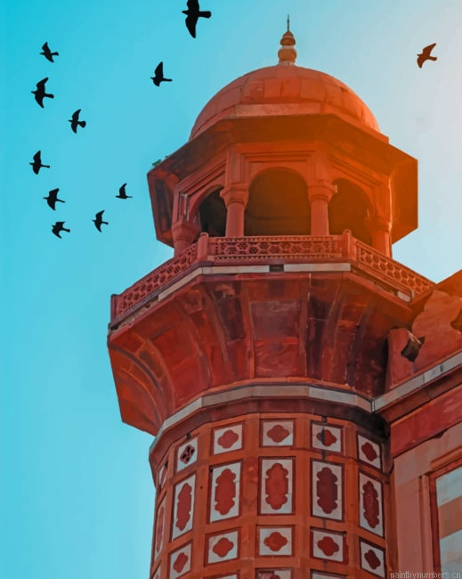 Safdarjung Tomb Buildings Painting By Numberss.png
